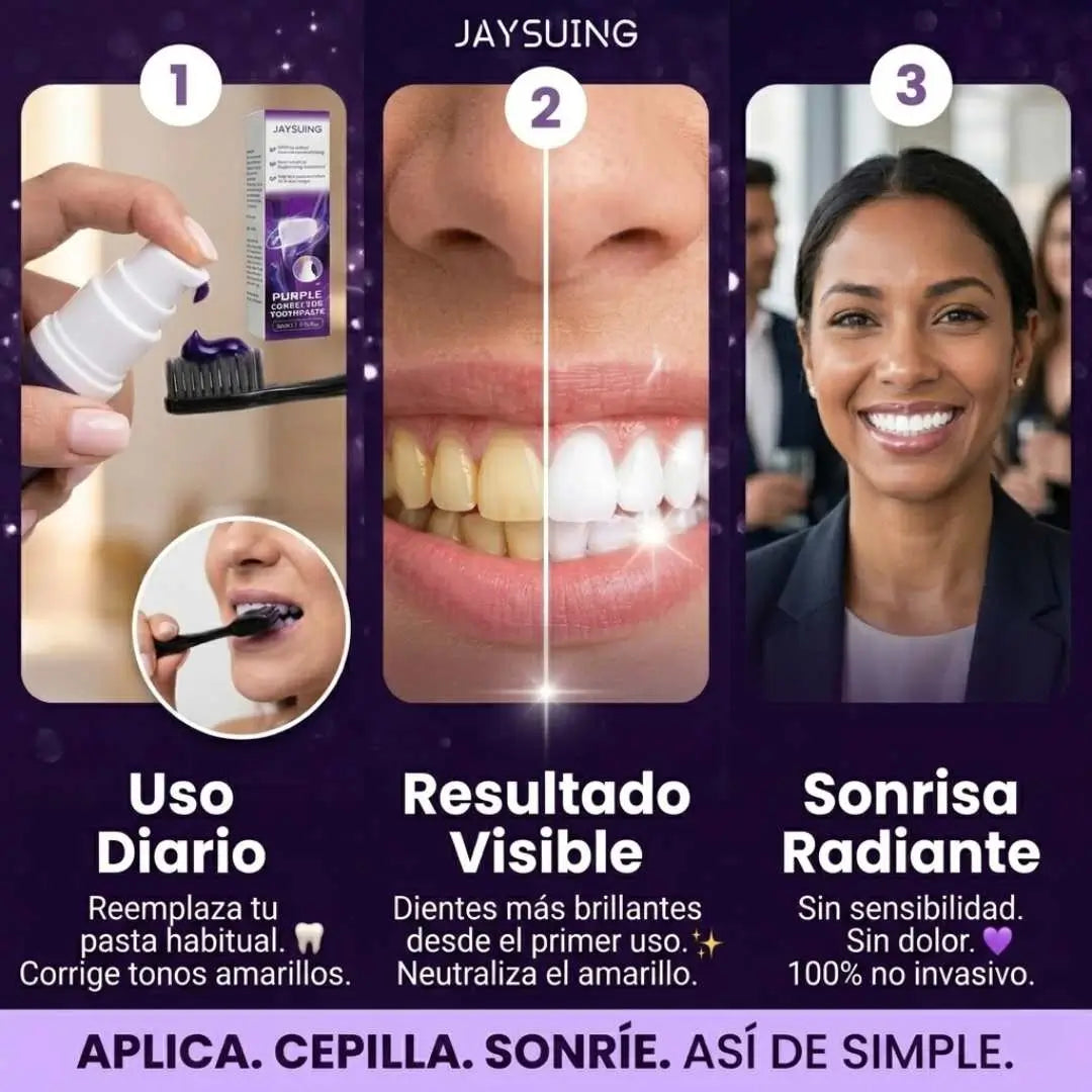 Purple | Ingredientes activos que ayudan a blanquear sin dañar