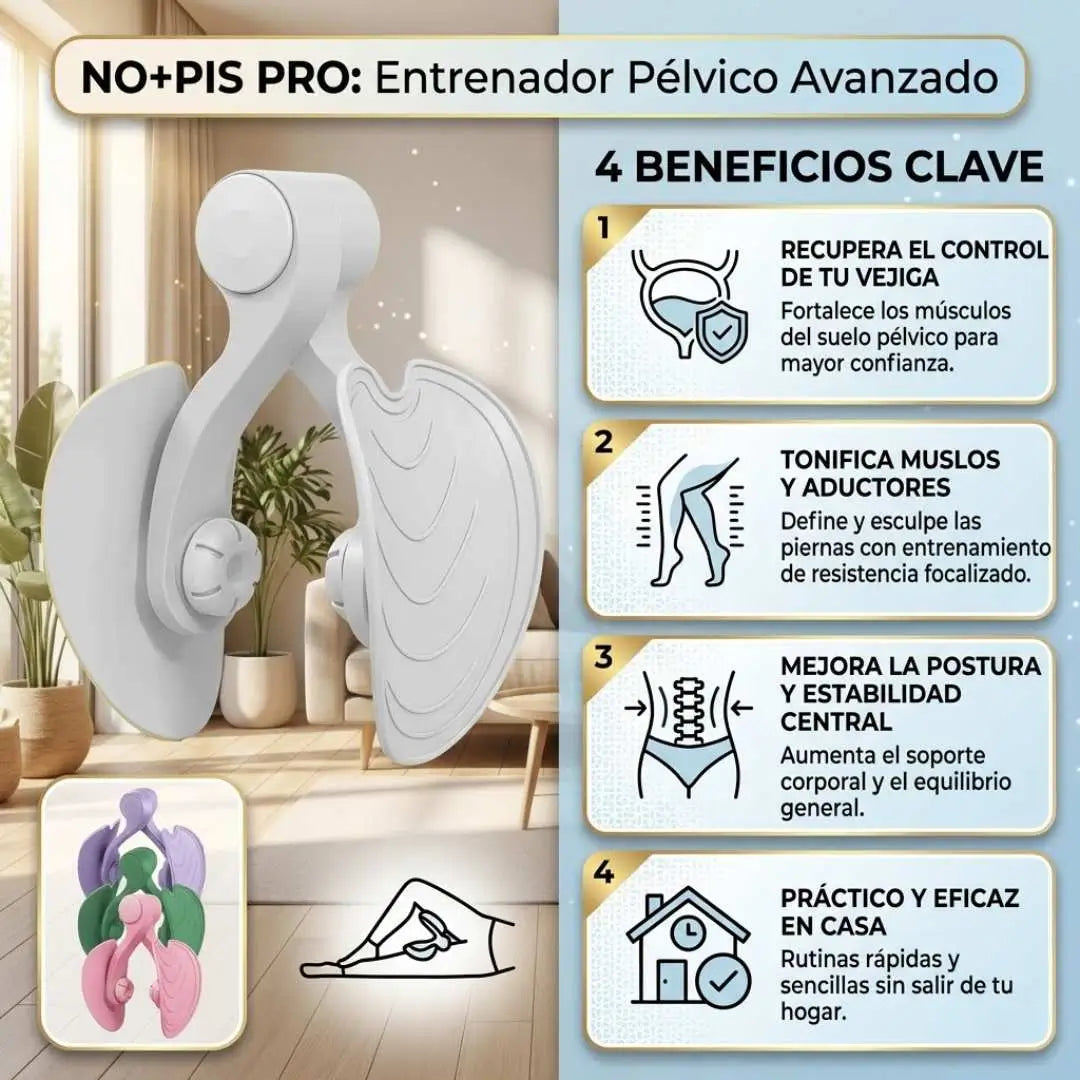 No+Pis | Ejercitador de piso pelvico y vejiga