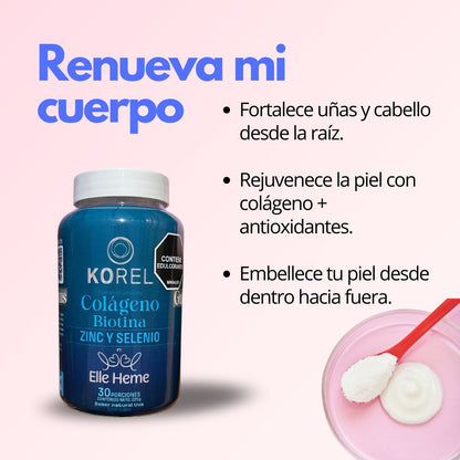 OSMO®  | Gomitas de Colágeno, Biotina, Zinc y Selenio