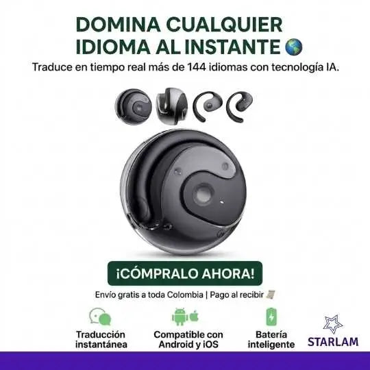 AI TRANSBUDS™ Audífonos Traductor de 144 Idiomas ORIGINAL