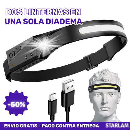SmartLamp | Linterna Para Cabeza inteligente con luces led