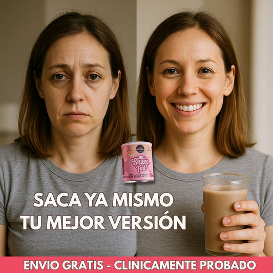 ShakeFort - Batido Bioenergético celular| Combate el cansancio crónico y te devuelve tu brillo natural