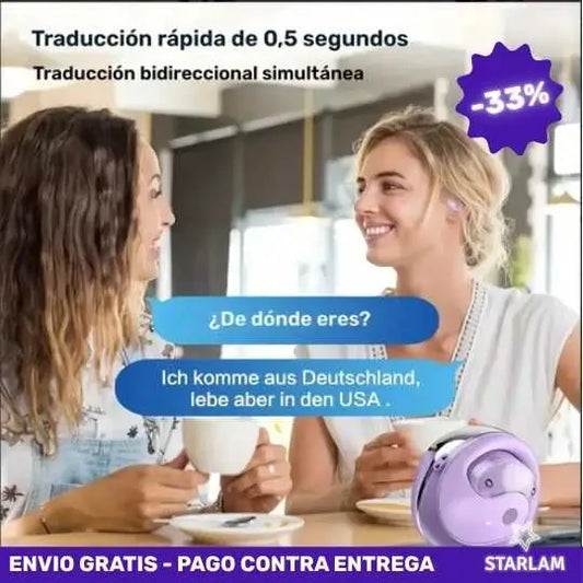 AI TRANSBUDS™ Audífonos Traductor de 144 Idiomas ORIGINAL
