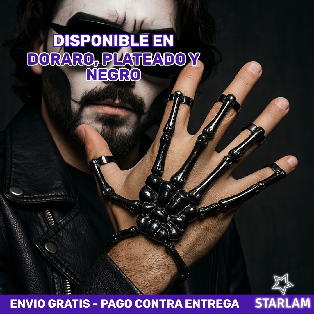 2x1 Brazalete Ultimate Bones | Potencia tu disfraz de Halloween como nadie más | Edición limitada