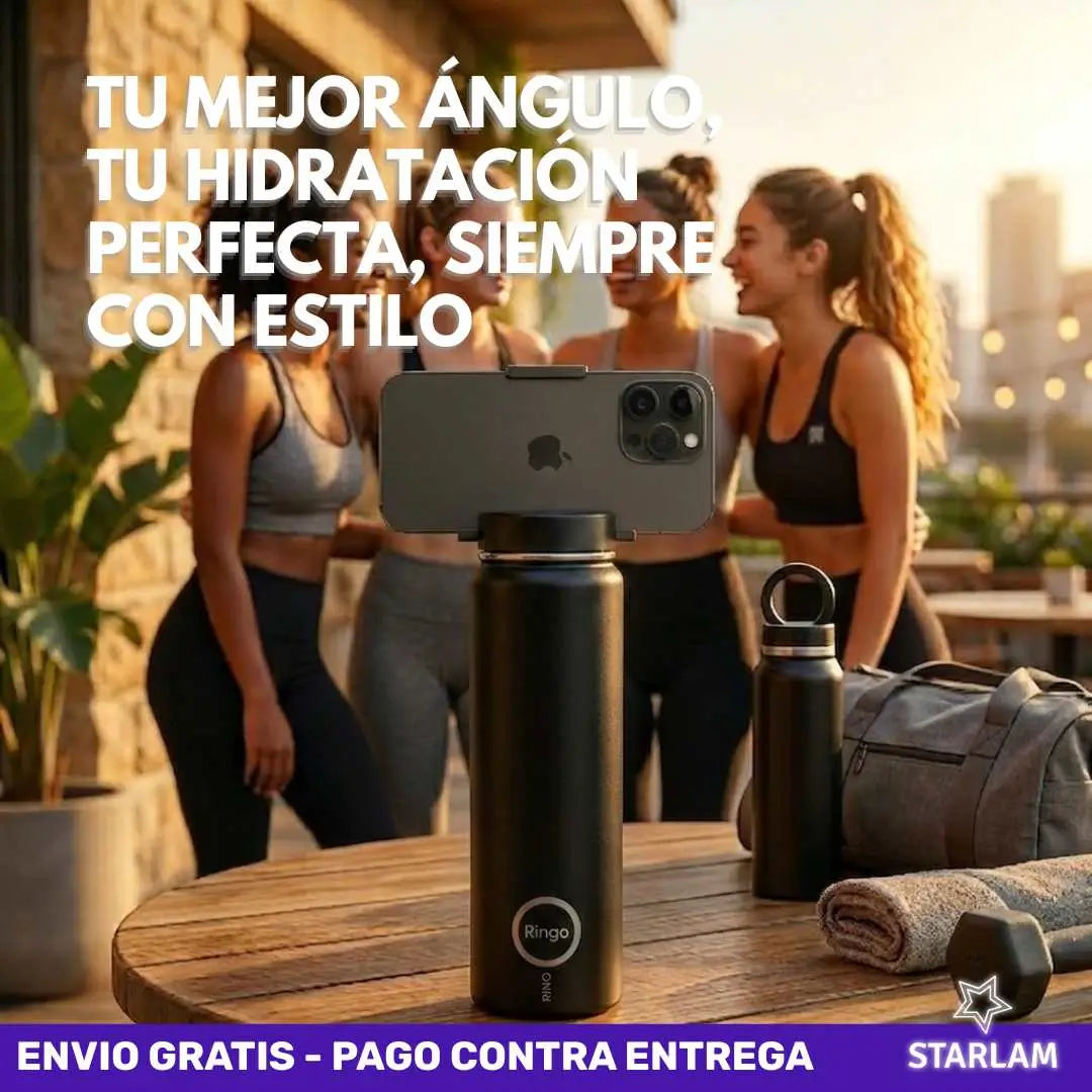 RinGo | Termo térmico premium con Soporte MagSafe