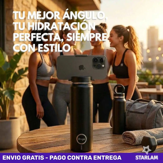 RinGo | Termo térmico premium con Soporte MagSafe