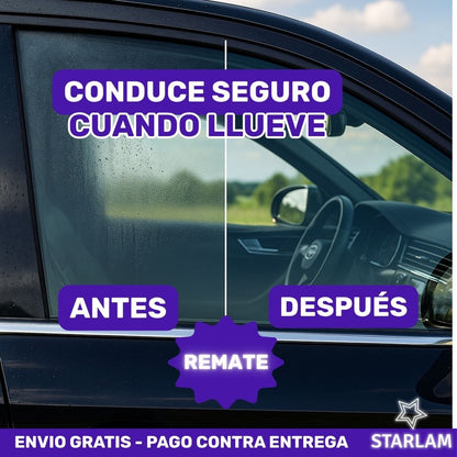 Kit OilFilm | Esponja limpia vidrios + aceite anti empaño | REPUESTO GRATIS