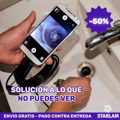 CamTrap®| Cámara endoscópica para ver en lugares imposibles | Envío gratis