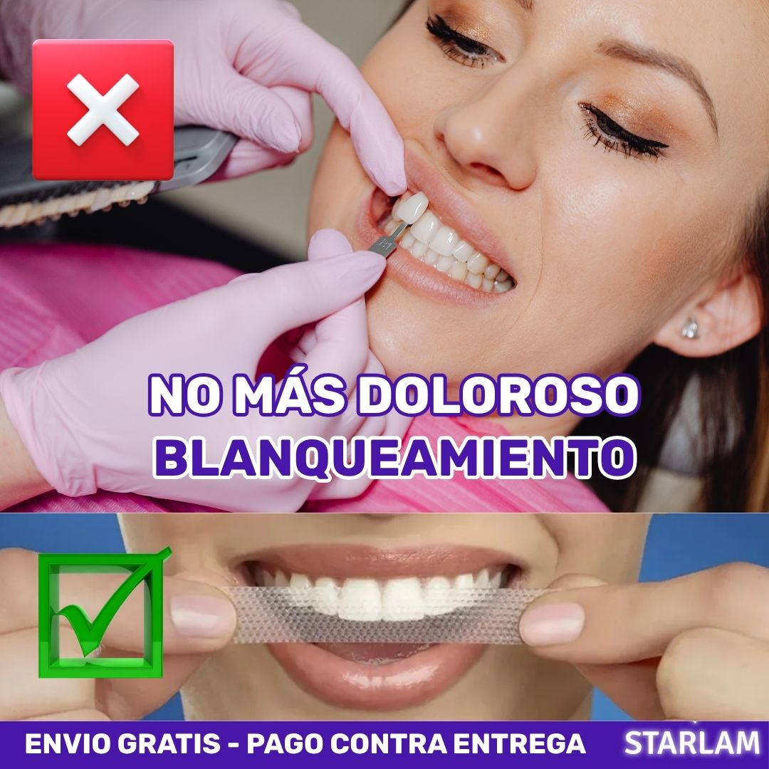 3DWhite | Tiras blanqueadoras tratamiento de 7 días para una sonrisa blanca