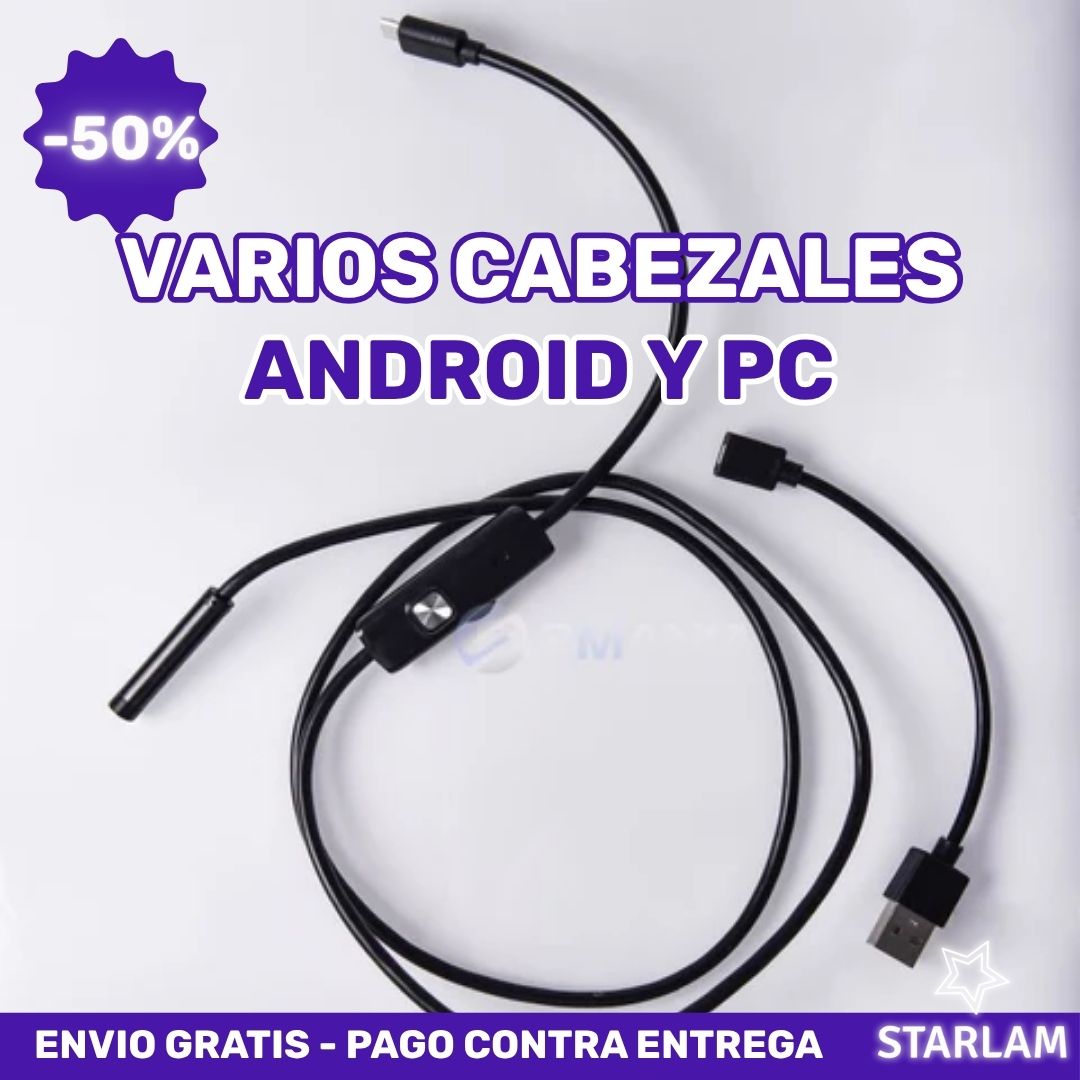 CamTrap®| Cámara endoscópica para ver en lugares imposibles | Envío gratis