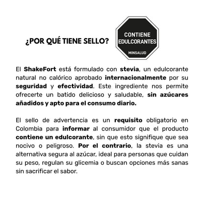 ShakeFort - Batido Bioenergético celular| Combate el cansancio crónico y te devuelve tu brillo natural