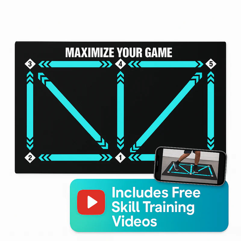 SkillMat | Tapete de entrenamiento para futbol + Videos de práctica en casa