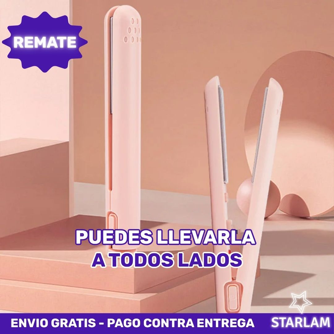 TravelHair | Mini Plancha- rizadora Para Cabello | Envío gratis