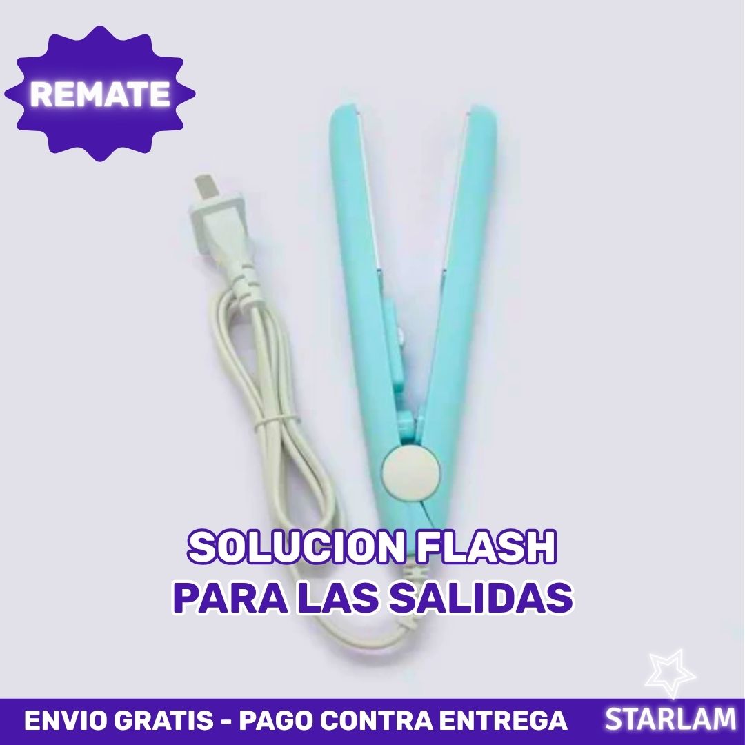 TravelHair | Mini Plancha- rizadora Para Cabello | Envío gratis