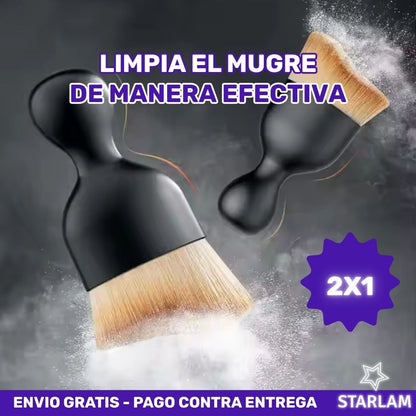 2X1 BrushCar | Brocha quita polvo para limpieza interior del auto