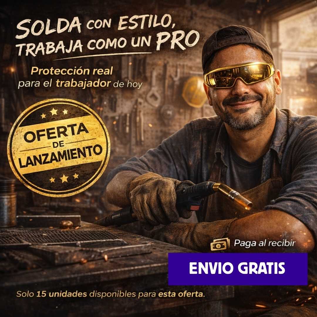 Vision Pro® – Protección ocular profesional contra micropartículas, chispas e impactos