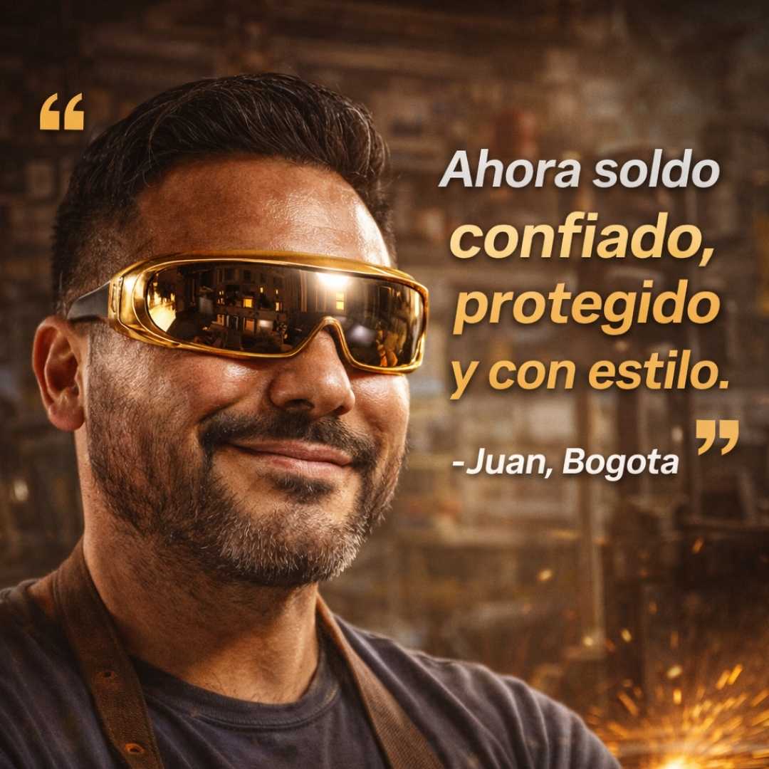 Vision Pro® – Protección ocular profesional contra micropartículas, chispas e impactos