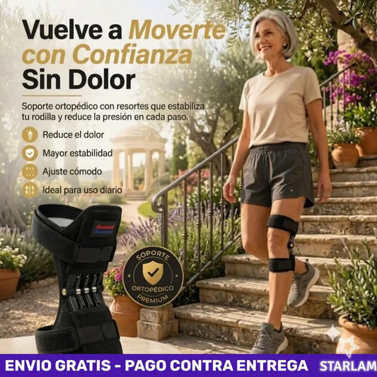 Rodillera dinamica | Soporte y resistencia para caminar mejor