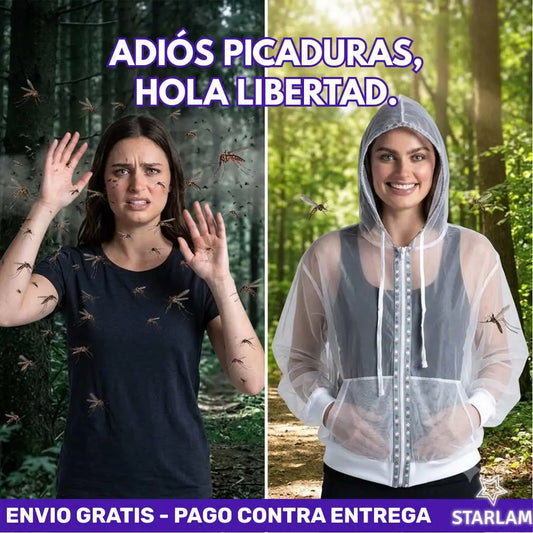 BugsOff | Chaqueta anti bichos. Protégete de los mosquitos