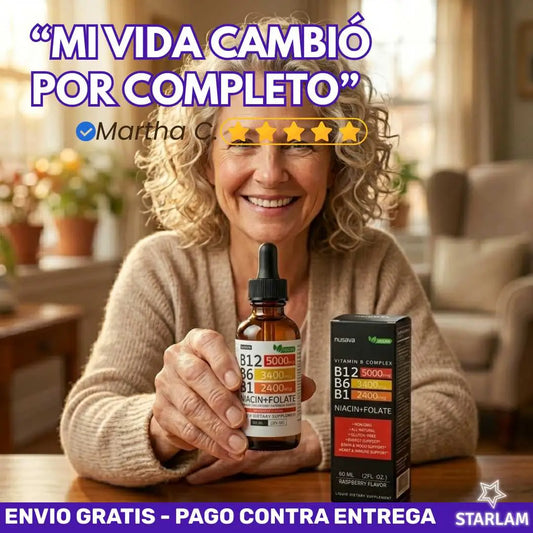 Complex B | Energía en gotas para toda la jornada