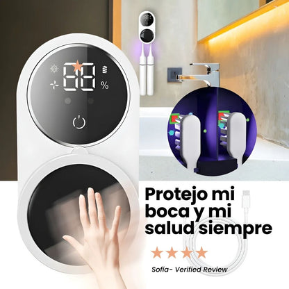 UVGuard Pro® | Portacepillos inteligente Desinfectante UV | Envío gratis