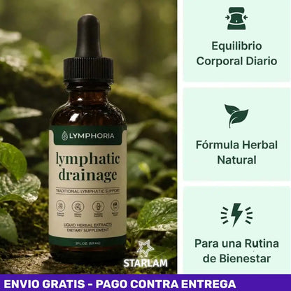 Gotas de drenaje linfático Lymphoria®