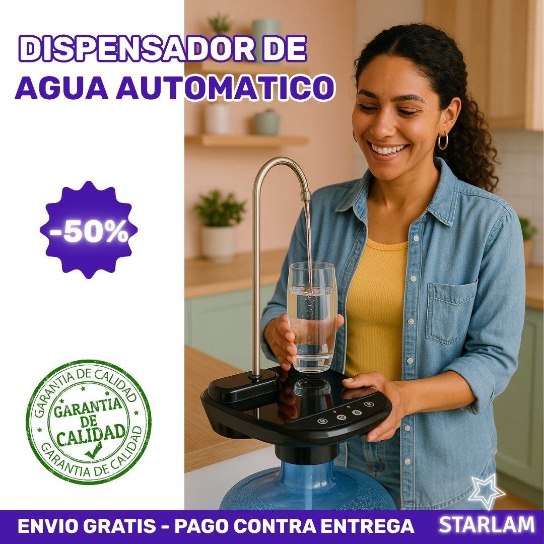Purify | Dispensador de Agua para botellón automática Con Base | Envío gratis