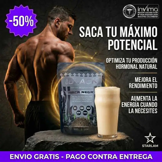Maca Negra | Potencia tu vitalidad y tu pasión