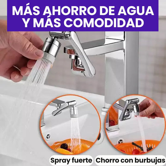 AquaPlus | Boquilla ahorradora de agua 1080° Paga 1 lleva 2