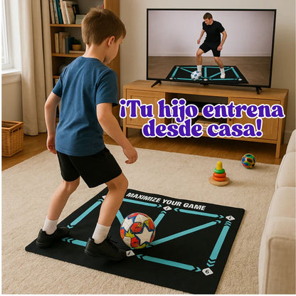 SkillMat | Tapete de entrenamiento para futbol + Videos de práctica en casa