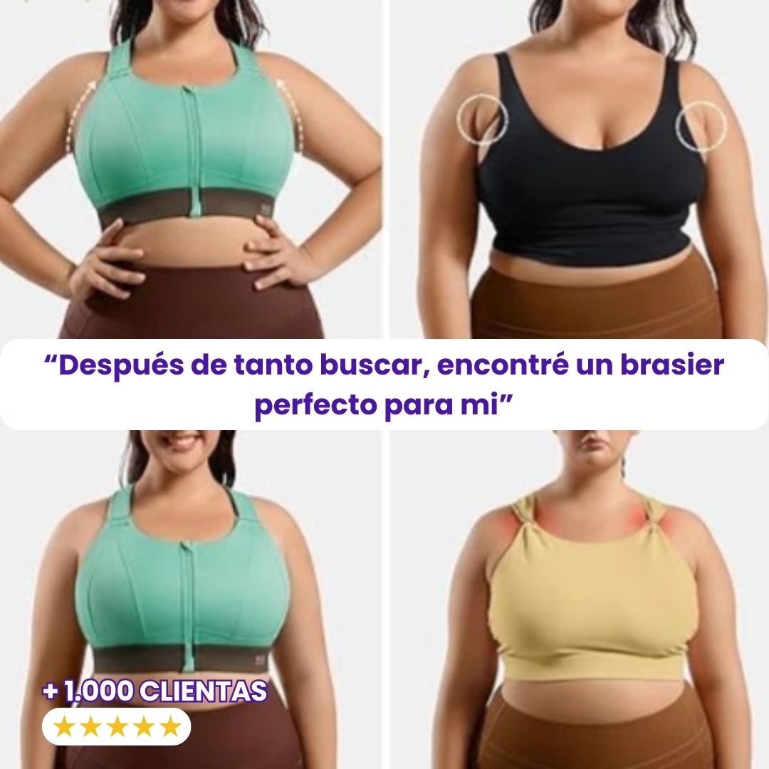 Sujetador deportivo corrector de postura y control de busto