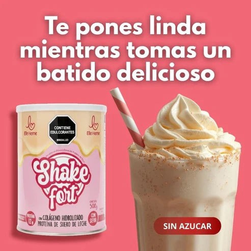 Shake Fort: Batido funcional nutrición + enfoque