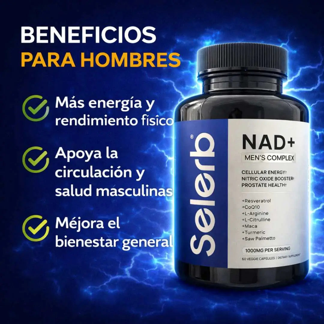 Suplemento masculino 3 en 1 | Potencia y vitalidad