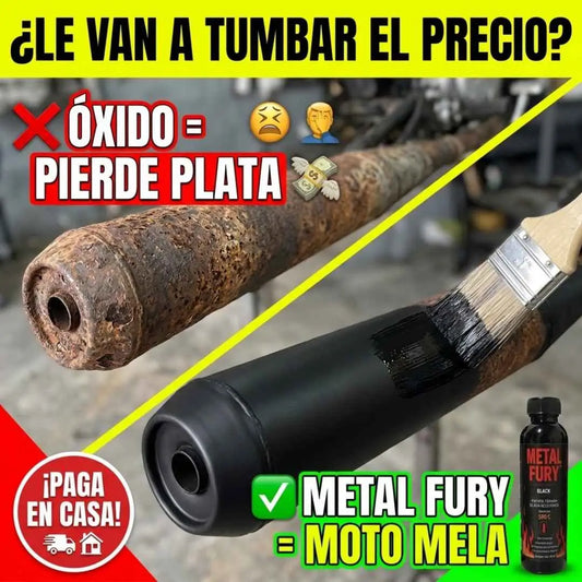 2x1 Metal Fury | Pintura restauradora de máxima resistencia