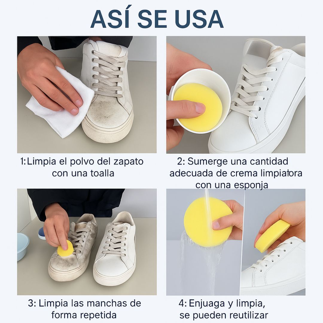 WhiteFix® | Cera Blanqueadora de Zapatos