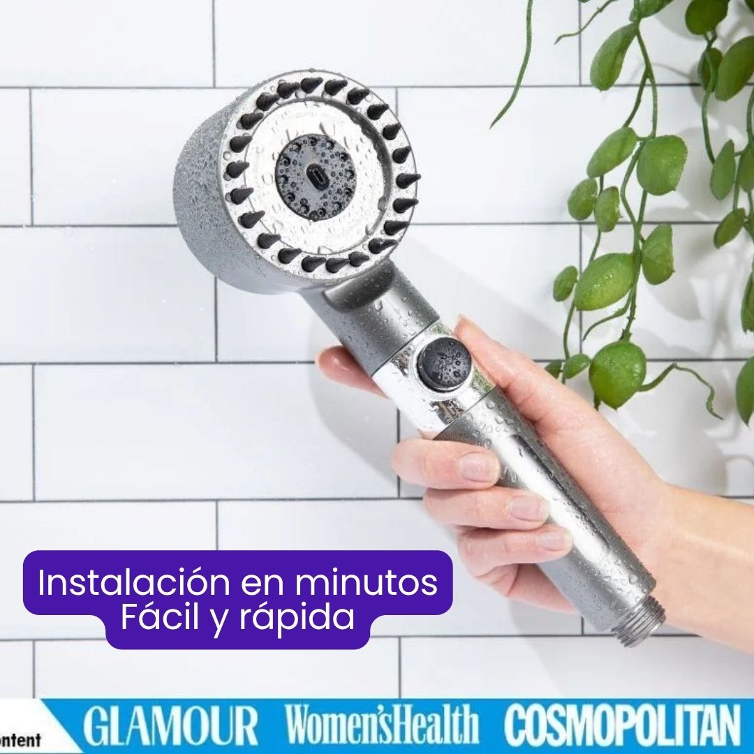AquaPro | Cabezal de ducha purificador de agua | Envío gratis