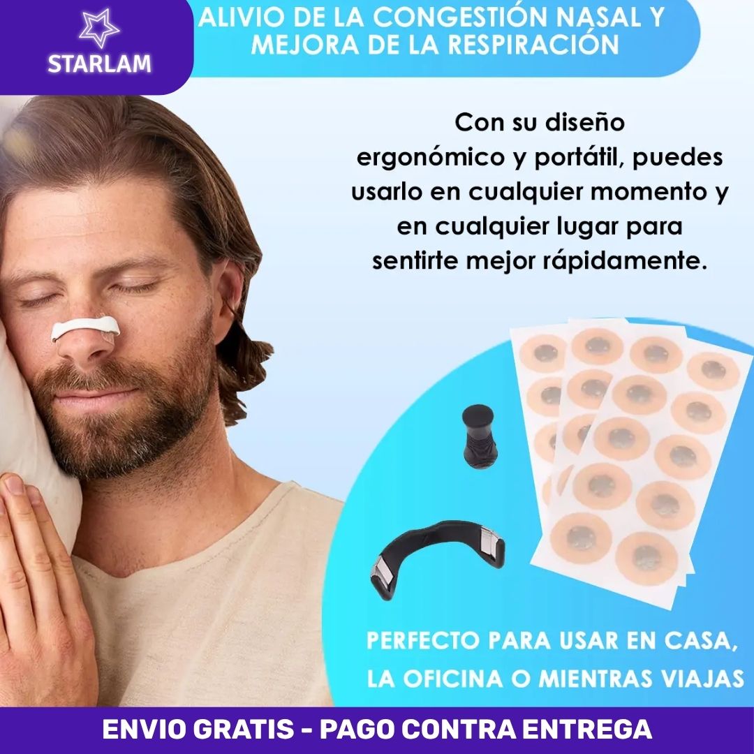 BeCool | 2x1 Dilatador Nasal antirronquido con imanes | Envío gratis