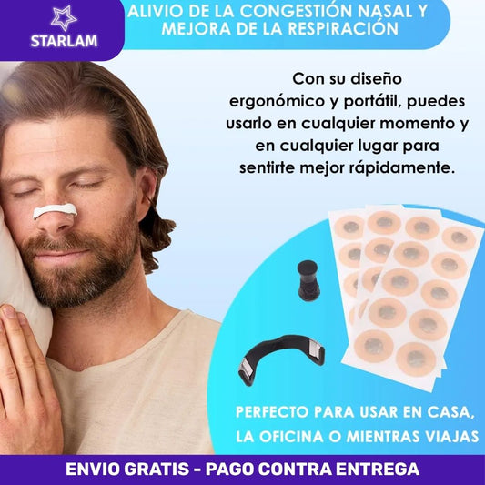 BeCool | 2x1 Dilatador Nasal antirronquido con imanes | Envío gratis