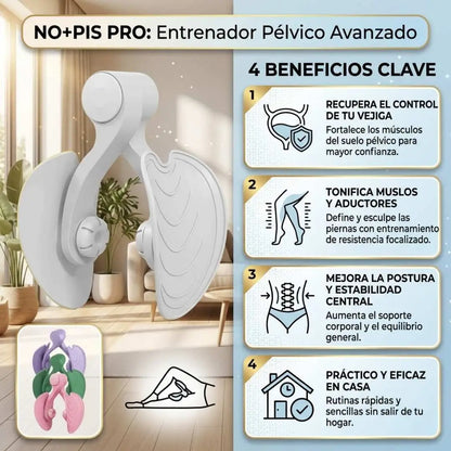 No+Pis | Ejercitador de piso pelvico y vejiga