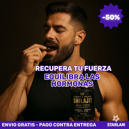 ShilaGums | Suplemento natural para apoyar el bienestar masculino y la vitalidad