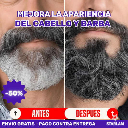 Antigray Shampoo Anti canas 100% natural - Tiñe canas sin químicos desde el día 1