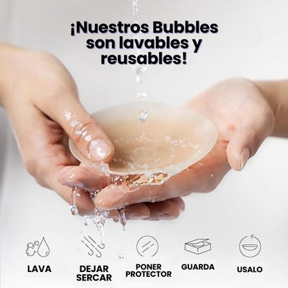 Bubbles® | Cubre pezón ultra fino silicona premium
