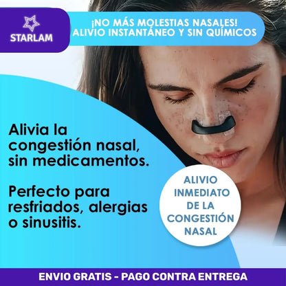 BeCool | 2x1 Dilatador Nasal antirronquido con imanes | Envío gratis