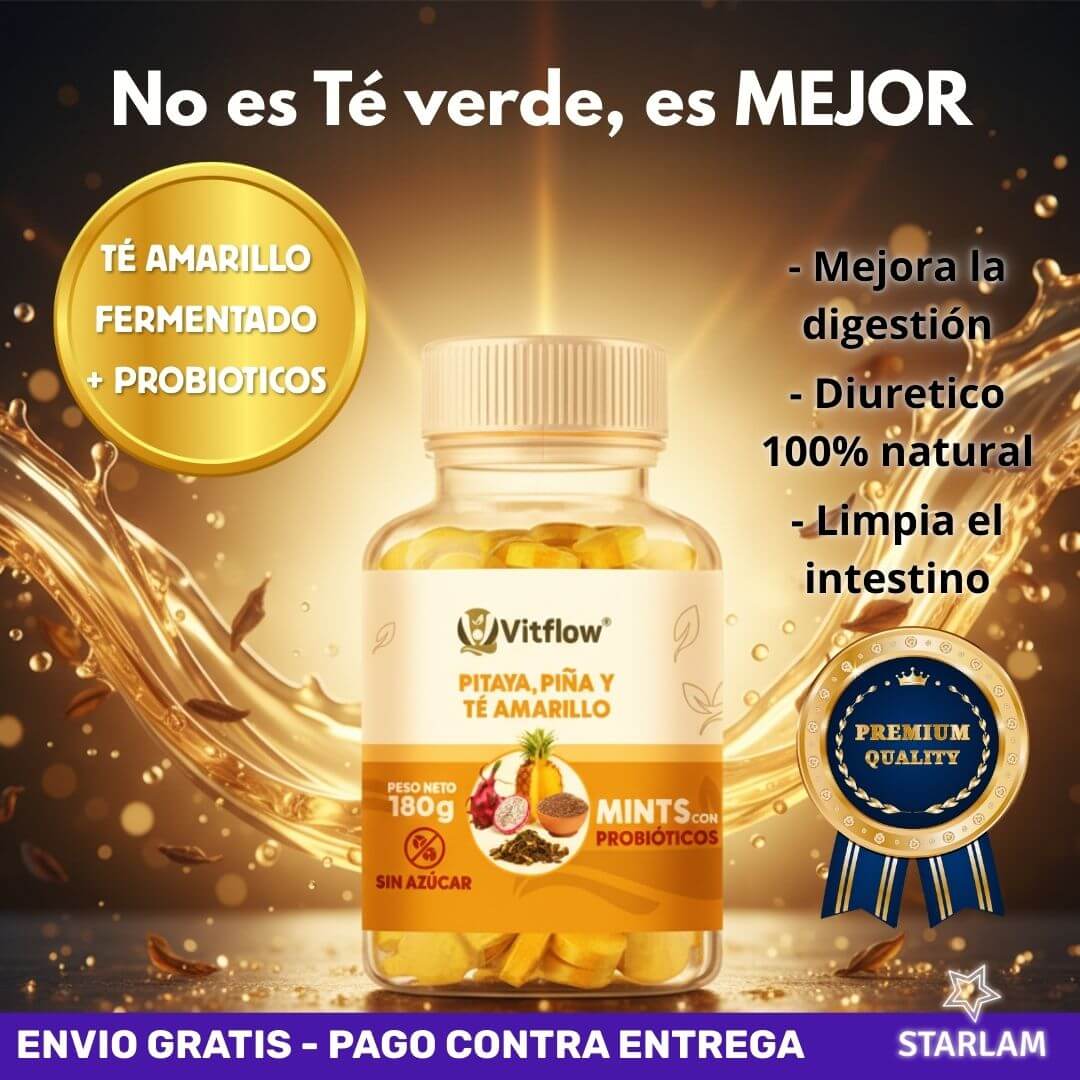 Golden Kiss | Mentas con efecto limpieza suave que mejora la digestión
