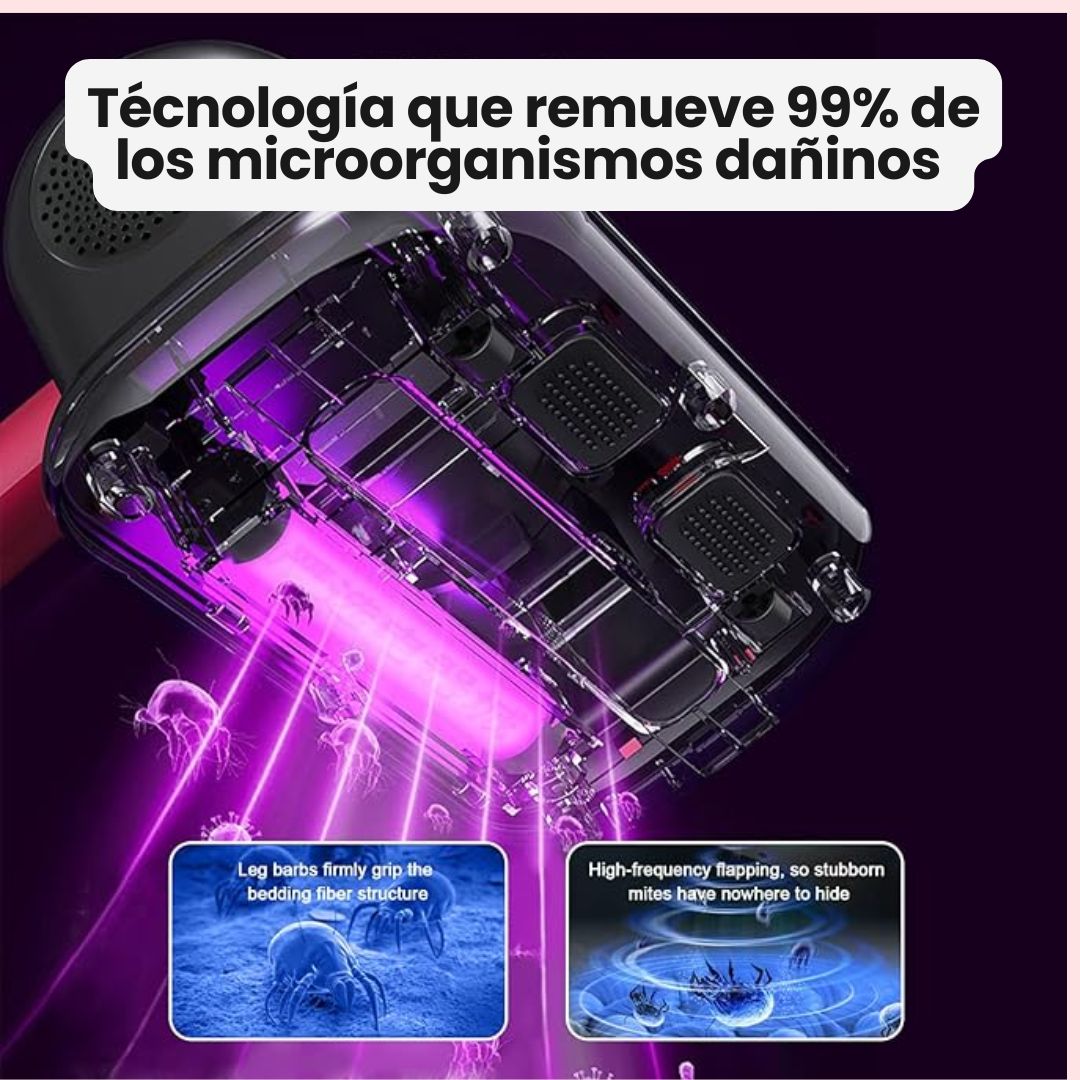 CleanMaster®| Aspiradora ultrasónica contra alergenos, pelos y polvo | Envío gratis