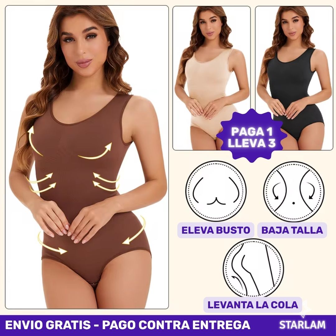 Paga 1 lleva 3 Body de compresión moldeadores | Envío gratis