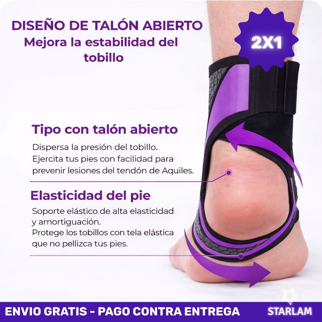 Kinetix® | 2X1 en Tobillera premium- Protege tus tobillos de lesiones y dolores