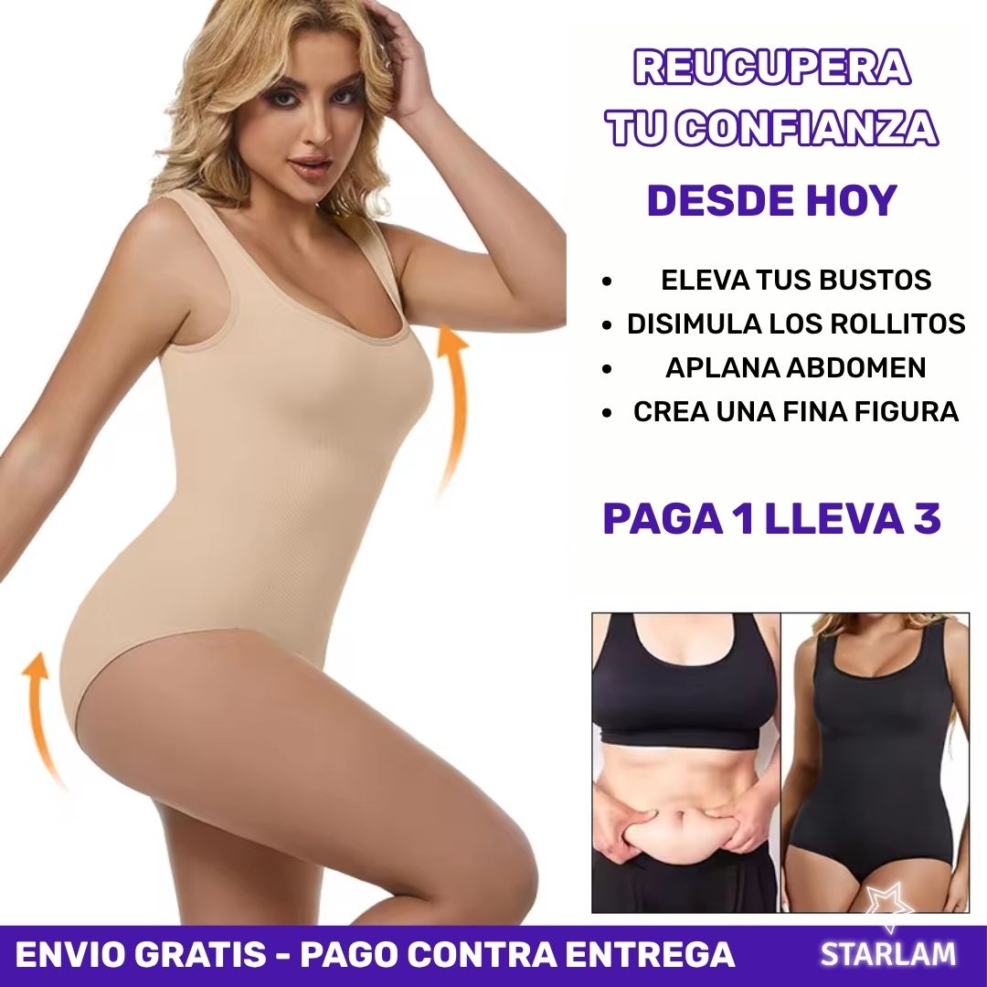 Paga 1 lleva 3 Body de compresión moldeadores | Envío gratis