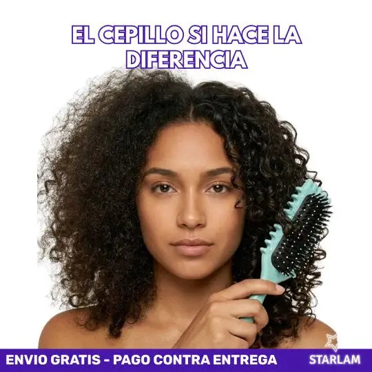 CurlyPro | Cepillo premium para rizos definidos sin maltratar el cabello
