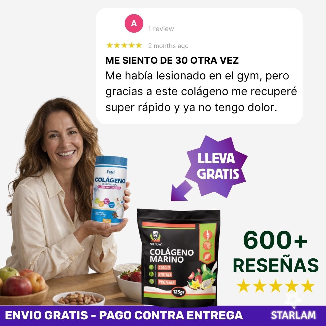 COLLAGEN PRIME+®| Tratamiento juventud y recuperación + Colágeno marino gratis